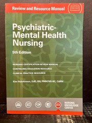 Psychiatric-Mental Health Nursing Review and Resource Manual, 5th Ed by Kim USPS