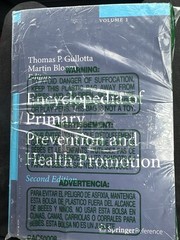 Springer Encyclopedia Primary Prevention Vol 1 2nd Ed Hardcover Gullotta Bloom