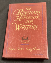 Rinehart Handbook Writers English College Textbooks Craig Skates Bonnie Carter