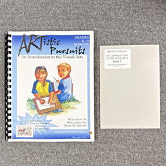 Artistic Pursuits Grades K-3 Vol 1 & 2 COMPLETE w/ Fine Art Prints Brenda Ellis