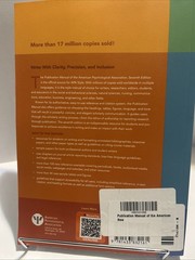 Publication Manual 7th Edition of the American Psychological Association