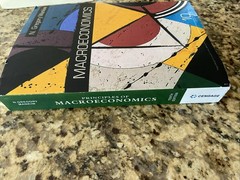 Principles of Macroeconomics – Paperback, by Mankiw – Very Good – 10th edition