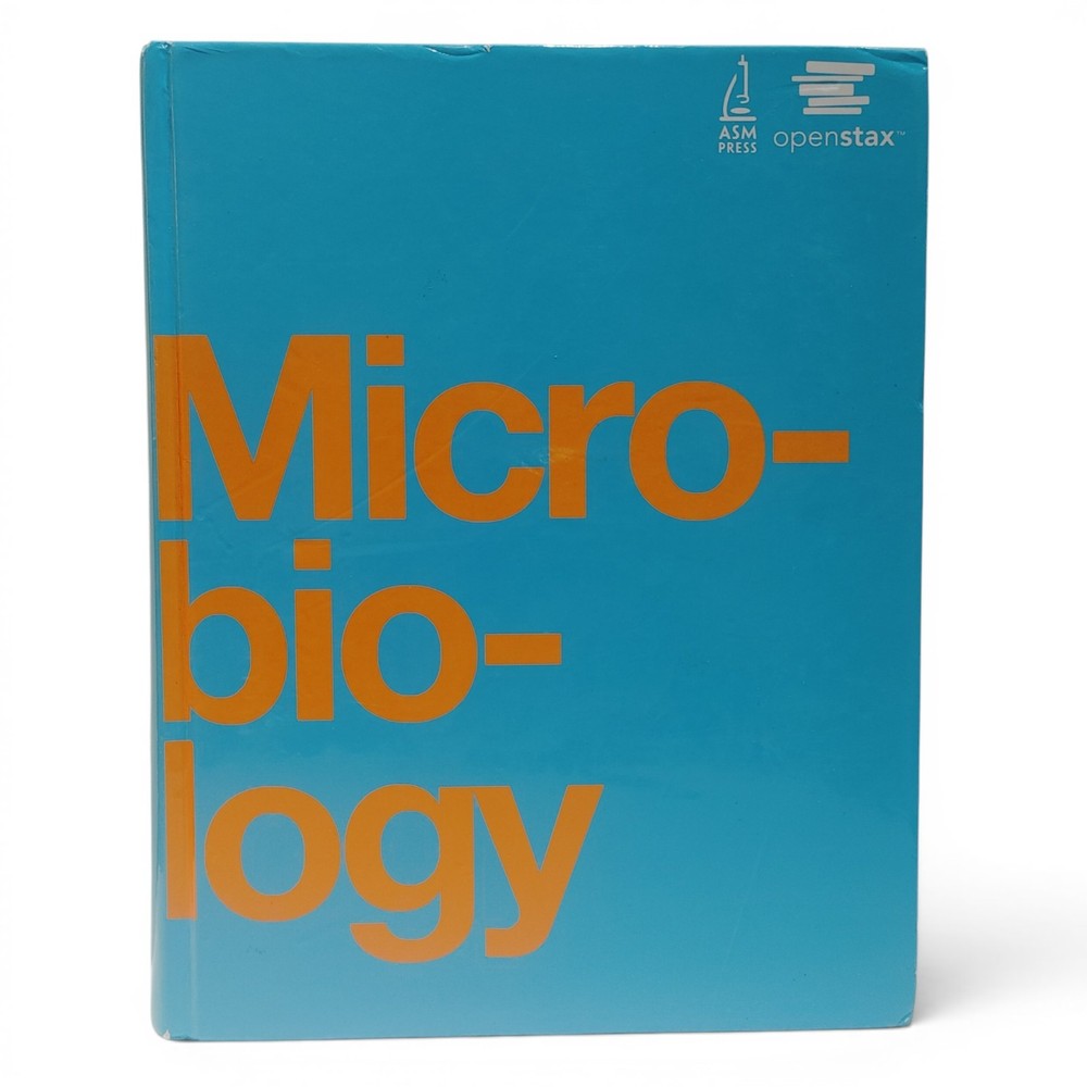 MICROBIOLOGY by OPEN STAX ~ Hardcover Textbook ~ Chap 1-25 Full Color 2018 RICE