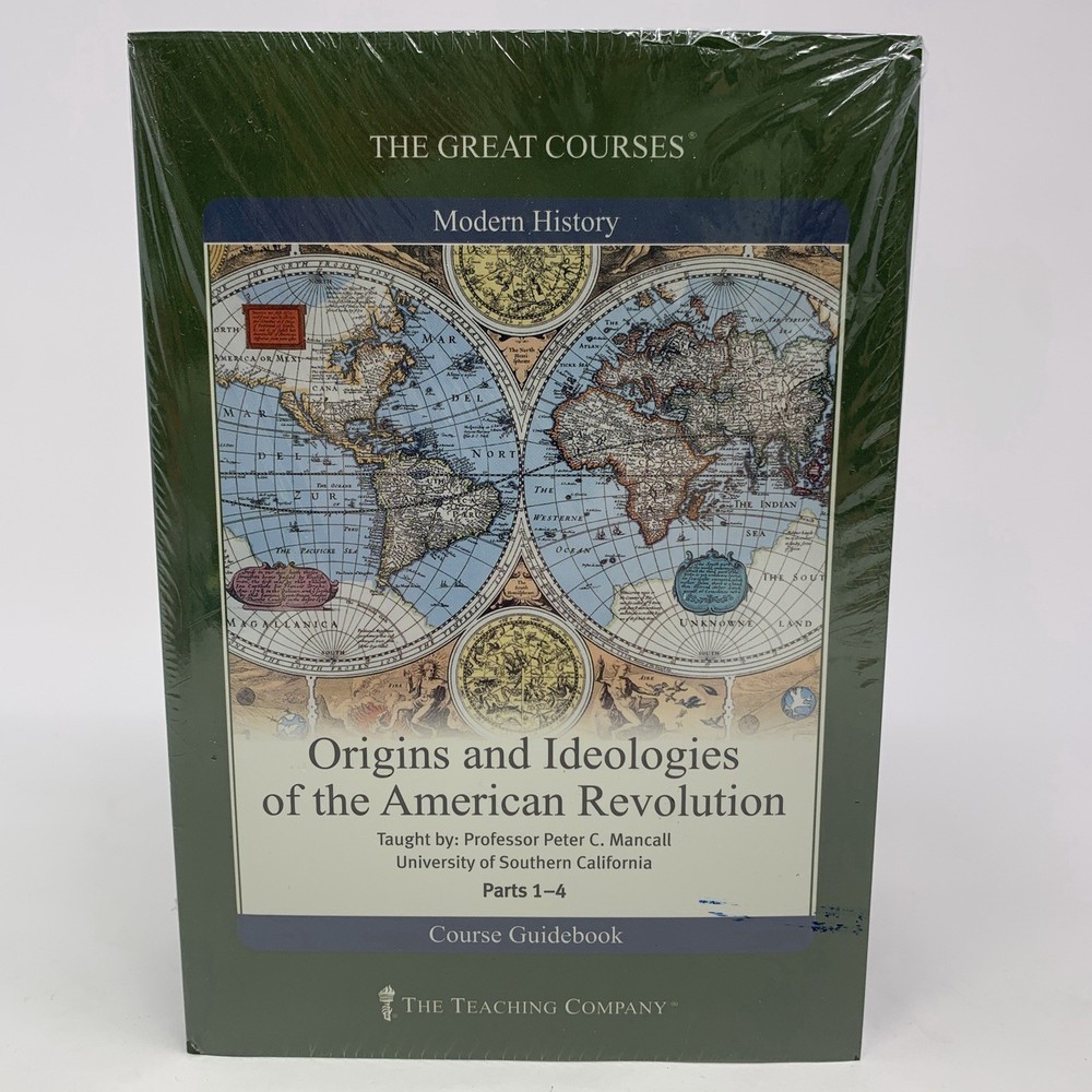 Great Courses Origins and Ideologies of the American Revolution DVD Set & Book