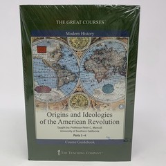Great Courses Origins and Ideologies of the American Revolution DVD Set & Book