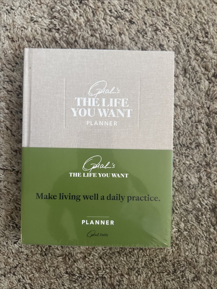 Oprah’s The Life You Want Planner / Journal from Oprah Winfrey