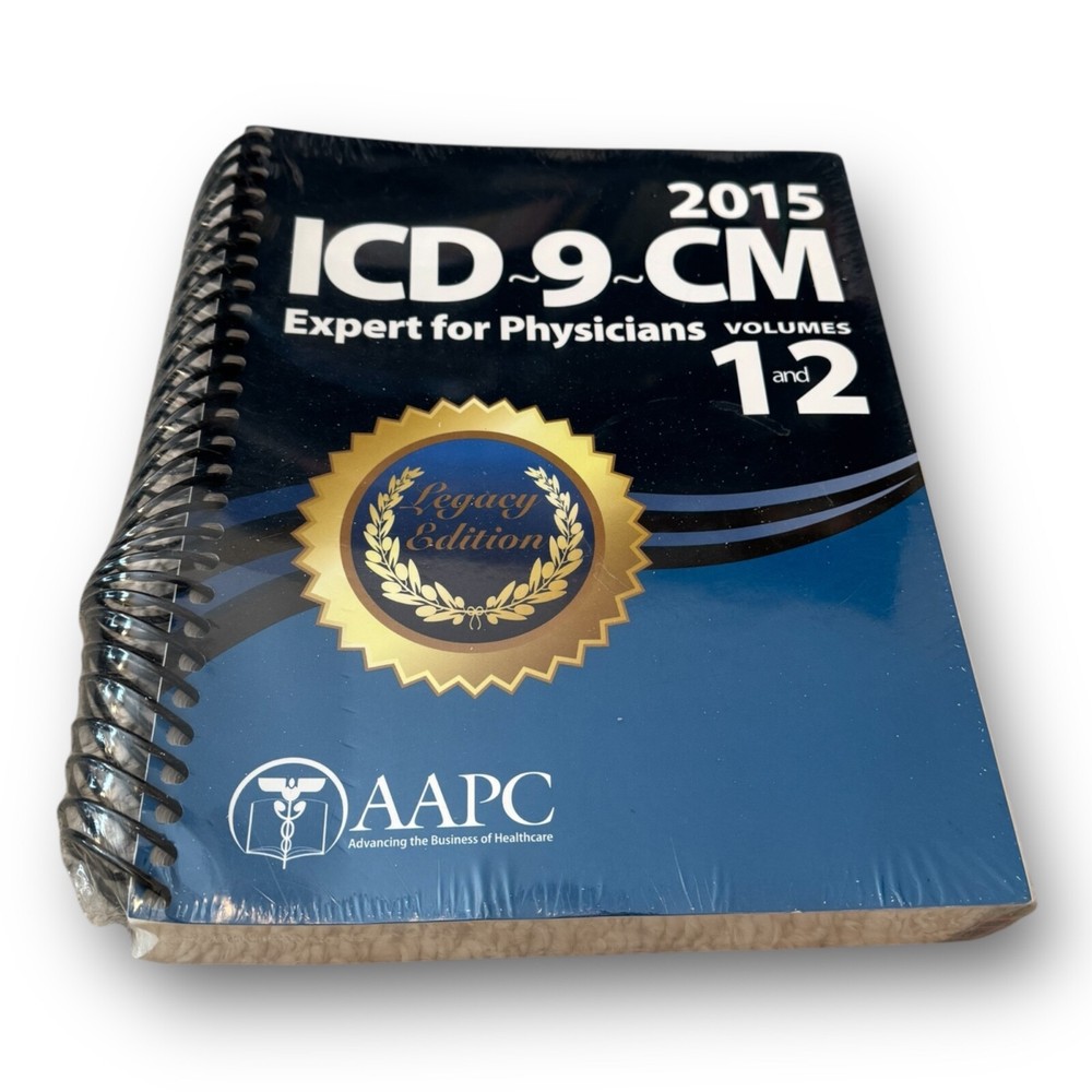 Book ICD 9 CM Expert for Physicians Volumes 1 and 2 Legacy Edition 2015