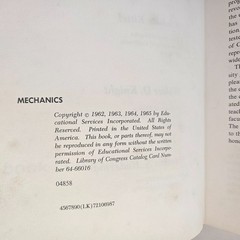 Vtg Physics, Engineering and Quantum Mechanics, Berkeley Physics Course Volume 1