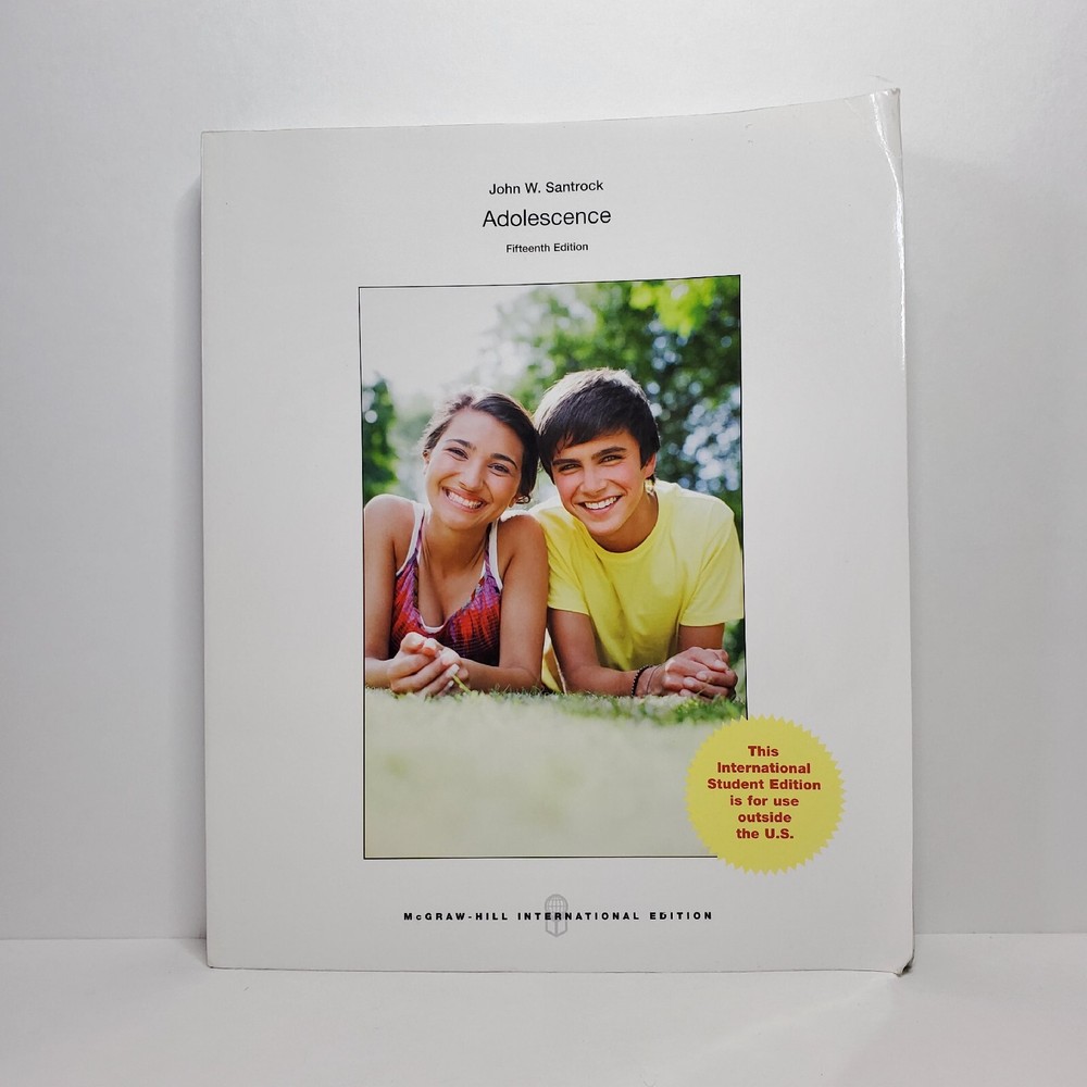 Adolescence John W. Santrock 15th Edition International Student Edition