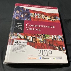 South-Western Federal Taxation 2019: Comprehensive Volume (Very Good)