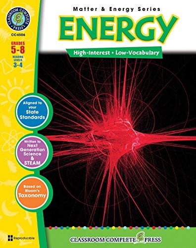 ENERGY GR. 5-8 (MATTER & ENERGY) – CLASSROOM COMPLETE By George Graybill