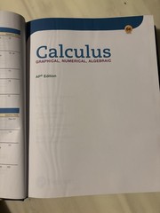 Ap Calculus: Graphical, Numerical, Algebraic Annotated Teacher Edition