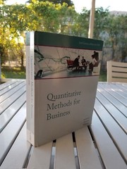 QUANTITATIVE METHODS FOR BUSINESS BY DAVID R. ANDERSON 2013 CUSTOM ED FOR FAU