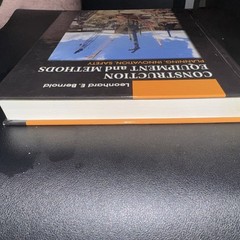Construction Equipment and Methods: Planning, Innovation, Safety, Bernold, Leonh