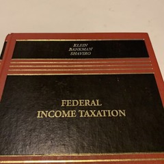 Federal Income Taxation Twelfth Edition Hardcover Klein Bankman Shaviro 12th C –