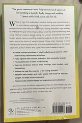 Intuitive Eating a Revolutionary Anti Diet Approach by Evelyn Tribole
