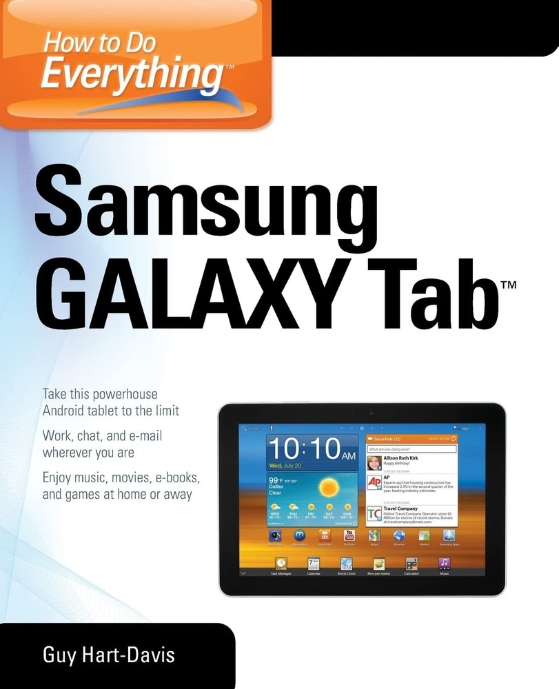 How to Do Everything Samsung Galaxy Tab by Hart-Davis