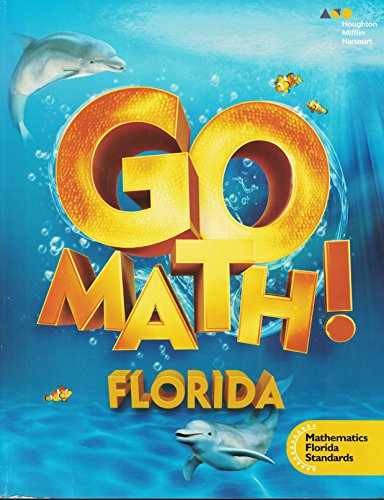 Go Math! Florida Grade K – Paperback, by Houghton Mifflin Harcourt – Acceptable