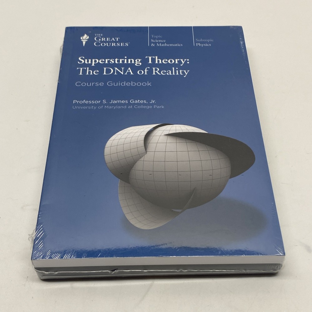 Great Courses Superstring Theory: The DNA of Reality | Guidebook + DVD Sealed