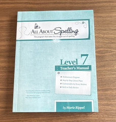 All About Learning Press All About Spelling Level 7 Teacher’s Manual PB