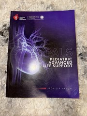 Pediatric Advanced Life Support Provider Man- 9781616697853, AHA, paperback, new