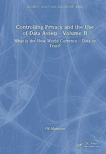 Controlling Privacy and the Use of Data – Hardcover, by Mattsson Ulf – New
