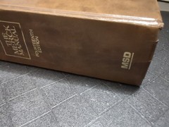 The Merck Manual Fourteenth 14th Edition 1982 Hardcover Brown 1st Printing