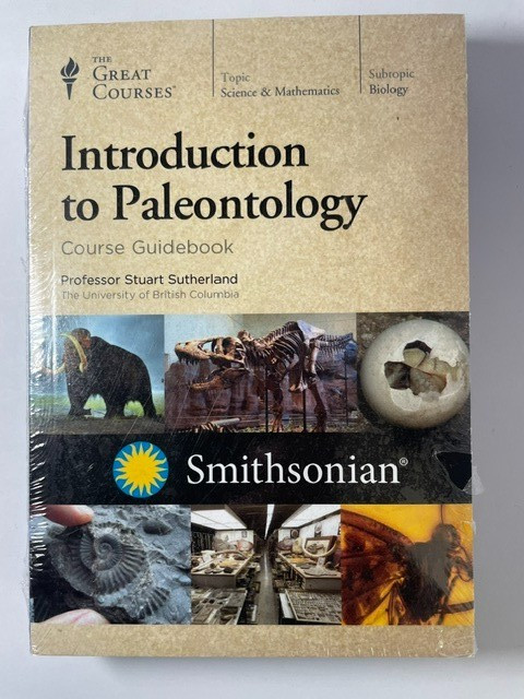 The Great Courses Introduction To Paleontology DVD + Guide Smithsonian Sealed