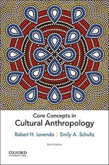 Core Concepts in Cultural – Paperback, by Lavenda Robert H.; – Very Good