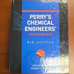 Perry’s Chemical Engineers’ Handbook 8th Ed Hardcover 2008 Green/Perry
