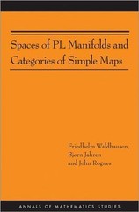 Annals of Mathematics Studies: Spaces of PL Manifolds and Categories of…