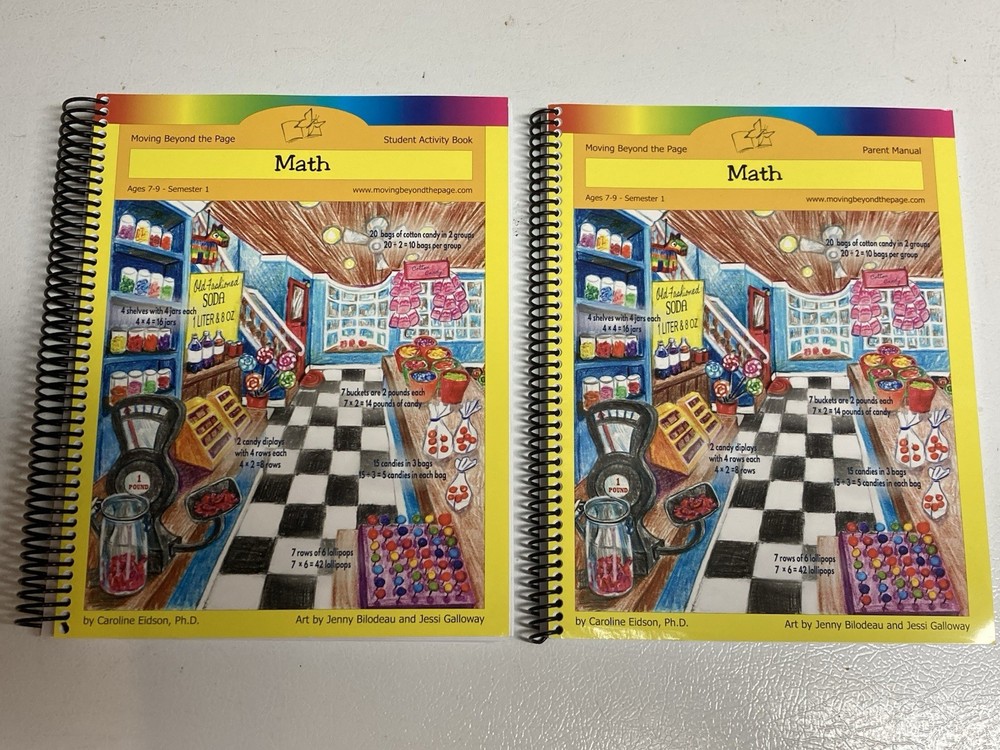 Moving Beyond The Page Math 7-9 Semester 1 Parent Manual Student Activity Book