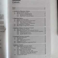 VEHICLE DYNAMICS, STABILITY, AND CONTROL, SECOND EDITION By Dean Karnopp