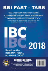 2018 International Building Code Fast Tabs – Reference Guide