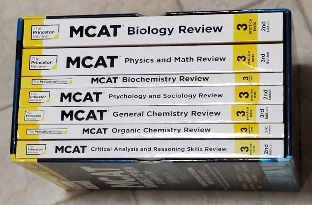 Princeton Review MCAT Subject Review Complete Box Set, 2nd Edition: 7 Comple…