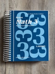 NEW! SAXON MATH 3 HOMESCHOOL COMPLETE HOME STUDY KIT 3rd GRADE SET