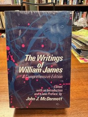 The Writings of William James by John J. McDermott New Chicago Press 1978 TPB