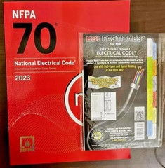 NFPA 70 National Electrical Code NEC 2023 Edition PB + BBI Fast Tab USA USPS
