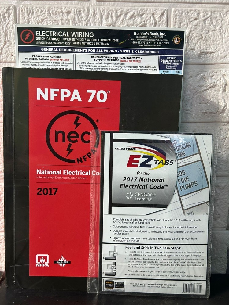 NFPA 70, 2017 paperback with tab (NEC) National Fire Protection Association…