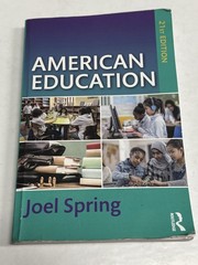 American Education by Spring 21st Edition Textbook