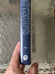Excellent! Pearson ORGANIZATIONAL BEHAVIOR 19e *Rental Ediiton* HARDBACK