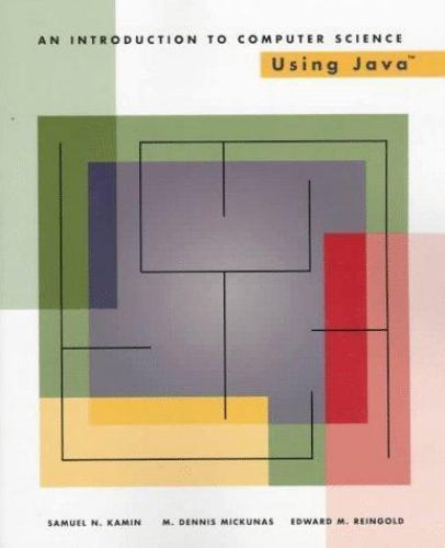 An Introduction to Computer Science Using Java paperback Used – Good