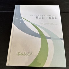 International Business 7th Edition Charles W. L. Hill Hardcover Textbook