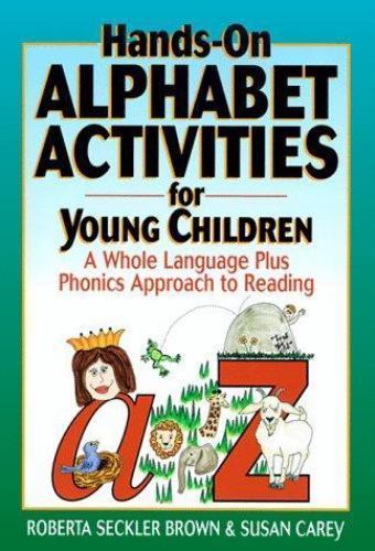 Hands-On Alphabet Activities for Yo- 0876283946, paperback, Roberta Seckler Brow