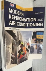 Modern Refrigeration and Air Conditioning Lab Manual 22nd Edition Paperback NWD
