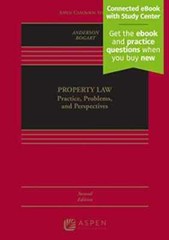 Property Law: Practice, Problems, and – Hardcover, by Jerry L. Anderson; – Good
