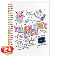NATSUNO Ultrasound Tech Notebook 5.5×8.3in Sonographer Hardcover Journal