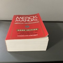 The Merck Manual of Medical Information First Edition Nice