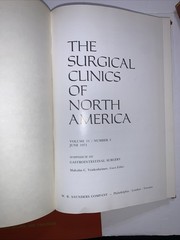 VTG Surgical Clinics Of North America Lot Of 3 HC Books 1971-81 Gastro Surgery+*