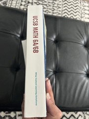 Math 6A/6B (Vector Calculus) Textbook by Lovric-Anton-Kreyszig